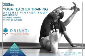 200Hrs Yoga Teacher Training - Shanghai, China
with Rajeev
Mar - Jun 2020